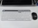 罗技（Logitech）时尚系列 K580 键盘 蓝牙键盘 办公键盘 无线键盘 便携超薄键盘 笔记本键盘 平板键盘 芍药白 实拍图