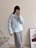彪马（PUMA）加厚隔冷保暖轻盈短款棉服男秋冬运动休闲上衣外套687432 雪白色-80 L (180/100A) 实拍图