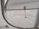 牧高笛（MOBIGARDEN）冷山3帐篷 户外露营徒步防风防雨三人帐篷 NXZQU61008 晨雾白A 实拍图