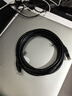 毕亚兹 六类网线 3米 千兆高速宽带线  CAT6类网络工程家用电脑监控跳线 非屏蔽8芯双绞成品线缆 黑色 实拍图