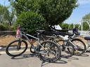 迪卡侬speed500城市通勤自行车公路男女学生单车 speed500绿卡其 S码(165-178CM)（脚撑单独购买） 实拍图