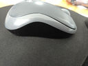 罗技（Logitech）M185鼠标 无线鼠标 办公鼠标 对称鼠标 黑色灰边 带无线2.4G接收器 实拍图