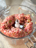 小熊（Bear）绞肉机家用 绞馅机 碎肉机 电动多功能料理搅拌机 饺子肉馅蒜蓉机 可调粗细搅肉机2L双刀QSJ-F03X2 实拍图