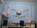 欧妮姿生日场景布置女孩生日气球道具氛围布置场景派对装饰快乐玫瑰金 实拍图