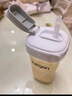 安配方形奶瓶学饮嘴直饮水杯盖（适配赫根方形奶瓶）二代白色 实拍图