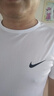 NBA KIDS-NIKE新款短袖夏季运动套装宽松男女休闲速干健身跑步短裤两件套 耐克速干套装白+黑【nk】 3XL 耐克3XL【150-170斤】 晒单实拍图