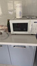 格兰仕（Galanz）微波炉烤箱一体机 变频家用光波炉 23升800W平板加热易清洁 省电一级能效 智能菜单ZW1-GF3V 实拍图