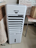 奥克斯（AUX） 奥克斯空调扇家用小型冷风机制冷神器宿舍冷风扇加湿冷气可移动 冷暖两用升级款 白+黑 实拍图