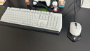 外星人（Alienware）610M+510K 键鼠套装（无线游戏鼠标 有线机械键盘 ）RGB高端电竞外设 送女友 白色 实拍图