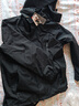 啄木鸟冲锋外套上衣男春秋季新款三合一户外防风登山服进藏旅游衣服 5518-1男-黑色三合一 L （建议80-100斤） 实拍图