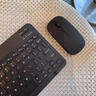 铂呐苓无线蓝牙键盘鼠标套装 适用ipad小米华为苹果VIVO OPPO平板小女生妙控办公静音手机笔记本电脑外接 无线蓝牙键盘雅致黑+双模充电鼠标【10寸】 实拍图