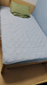 A类夹棉床笠宿舍床罩套床单可定制可水洗榻榻米防滑席梦思保护套 A类水洗棉-浅蓝 1.2*1.9米【单件床笠】 实拍图
