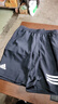 adidas速干简约舒适网球运动短裤男装夏季阿迪达斯官方 黑色/白     L 实拍图