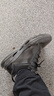 斯凯奇（Skechers）男士运动皮鞋软底足弓支撑运动鞋系带绅士商务鞋 BLK黑色 39.5 实拍图