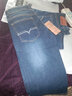 摩誉【2条装】牛仔短裤男夏季薄款六分中裤男士弹力直筒宽松沙滩马裤 013深蓝+009深蓝 2条 2条 30（2尺3适合115-125斤） 实拍图