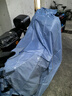KOVOL电动车防雨罩车衣罩加厚摩托车防晒隔热防尘雅迪爱玛小刀电瓶雨衣 雨衣大码【2.5米以下车型】 适用九号小牛雅迪爱玛绿源电动车 实拍图