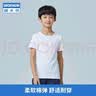 迪卡侬短袖t恤运动纯色健身服小童纯棉宽松上衣小童白色3~4岁-2880310 实拍图
