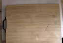 京东京造 菜板 砧案板切菜家用食品级厨房竹板【天然楠竹】38*28*1.7cm 实拍图