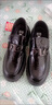 XO一脚蹬皮鞋男士【手抓纹牛皮】真皮豆豆鞋男商务休闲乐福鞋子男鞋 黑色【镇店款-手抓纹牛皮】6015 40 实拍图