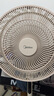 美的（Midea）【幸运草安睡风扇SE】直流变频轻音家用立式遥控电风扇柔风落地扇台式桌面大风量一级能效轻羽扇 实拍图