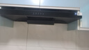 美的（Midea）抽油烟机家用大吸力顶吸欧式触控自清洗吸油烟机大风力厨房脱排油烟机抽烟机大风量吸烟机排烟机 【全新升级旗舰款T201】21大吸力自清洁 单烟机 实拍图