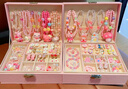 BAGEL艾莎公主女孩生日礼物儿童玩具6-8-12岁女童项链7-14岁小学生礼物 爱莎公主高档礼盒26件套 实拍图