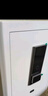 得力保险柜 家用指纹密码保险箱办公财务专用小型文件柜可入墙入柜床头保管箱柜 60cm雅白 弘雅系列 实拍图