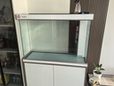 森森（SUNSUN）鱼缸水族箱客厅免换水风水家用金鱼缸 1米长 34.6cm宽 时尚底滤(黑白灰可选) 实拍图