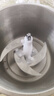绞肉机刀片通用配件不锈钢四五叶刀头柱刀架小型家用电动搅馅碎菜 4刀【高10.3】盆底内径【12-13】 实拍图
