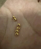 金小貅黄金转运珠足金999小金珠重版加厚散珠光面金珠黄金古法珠手串DIY 0.4g,4mm古法珠重版2颗 实拍图