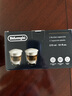 德龙（Delonghi）咖啡杯 双层玻璃杯礼盒装 家用隔热防烫大容量 配件 牛奶燕麦拿铁美式奶茶杯子2只装（270mL*2） 实拍图