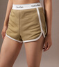 Calvin Klein内衣【摩登引力带】女士本命年ck家居外穿睡裤辣妹运动短裤QS5982 LKS-棕榈绿 S 实拍图