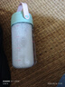 亿嘉（IJARL）塑料水杯女高颜值便携吸管杯带开学水杯隔滤网提手杯绿色600ML 实拍图