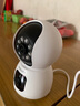 飞利浦（PHILIPS）摄像头家用监控器360度无死角带夜视全景监控无需连wifi终身免流量手机远程可对话室内高清监视器 4G免充值双摄+128G卡+终身免费流量 实拍图