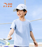 安踏儿童男童纯棉短袖夏冰爽T恤短装运动T儿童服装A72527106 实拍图