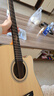 BROOK 布洛克布洛克布鲁克V12 S25吉他单板民谣吉他面单木吉他吉它初学者 41英寸原木色缺角V12N-DCM 哑光 原声款 实拍图
