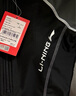 李宁（LI-NING）泳衣女专业连体平角游泳衣短袖速干保守泳装LNYT035 黑灰 L  实拍图