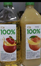 汇源100%果汁2L大桶瓶装果汁 桃汁+桃汁 2L*2桶 实拍图