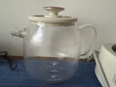 美的（Midea）花漾0胶水全玻璃全自动养生壶 办公室多功能煮茶壶 烧水壶恒温电热水壶煮茶器花茶壶1L YS10B101 实拍图