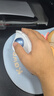 罗技（Logitech）ERGO M575 S 人体工学鼠标 轨迹球鼠标 无线蓝牙双模 办公鼠标 带无线2.4G接收器 珍珠白 实拍图