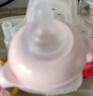 好孩子（gb）PPSU婴儿奶瓶宽口径奶瓶带手柄吸管小饿魔系列300ml粉色 6个月+ 实拍图