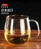 Kinto玻璃杯茶杯日本进口透明耐热水杯办公室泡茶杯一体式过滤茶壶 【热卖爆款】手柄杯450ml 实拍图