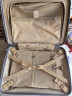新秀丽（Samsonite）行李箱20英寸拉杆箱时尚密码登机箱竖条纹旅行箱拿铁咖GU9*13001 实拍图
