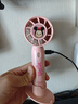 暴走迪士尼手持小风扇懒人usb便携轻音随身可充电3档大风力户外办公室学生桌面支架风扇 米妮粉 实拍图