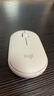 罗技（Logitech）LOGITECH PEBBLE鼠标 无线蓝牙鼠标 办公静音鼠标 女性鼠标对称鼠标 鹅卵石造型 米白色 实拍图