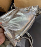 CHARLES&KEITH迷你菱格流浪包单肩斜挎双肩包包女包生日礼物CK2-60782390 Silver银色 S 实拍图