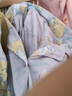 顶瓜瓜睡裙女纯棉春夏舒适短袖可外穿睡衣家居服女23337 欲晚桔 160  实拍图