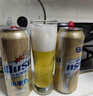 乌苏啤酒（wusu）小麦经典白啤易拉罐装500ml*12罐整箱装 实拍图
