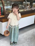 G.duck女童宋式套装夏季日常汉服中国风薄款小女孩民族古风新中式两件套 宋韵国风套装 110 晒单实拍图