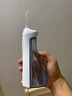 博皓（prooral）电动冲牙器家用洗牙器便携式水牙线冲洗器牙齿清洁器除牙垢洁牙器牙结石口腔护理牙缝牙套正畸5025 天空蓝 |6支喷嘴 实拍图
